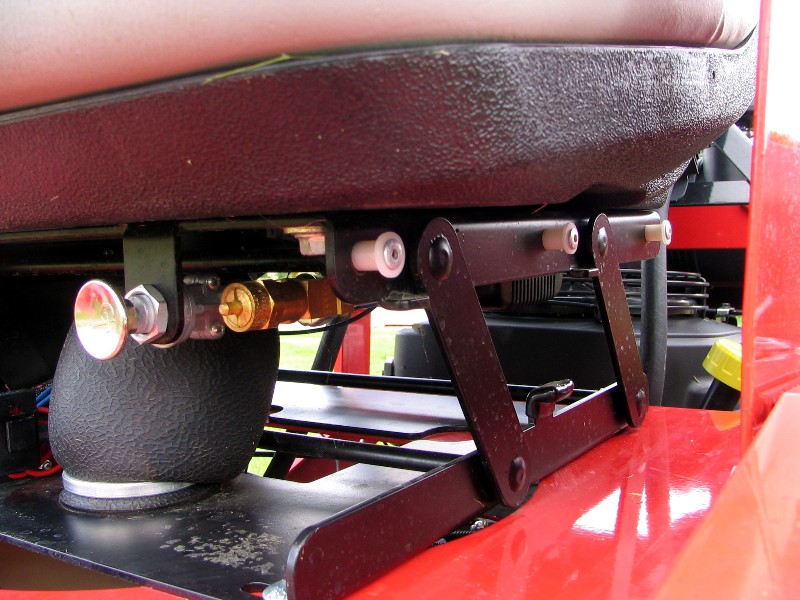 Air suspension seat for zero turn mower new arrivals
