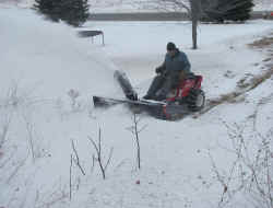 blowing snow